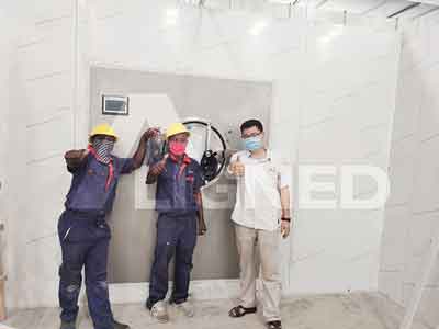 Tablet and Oral Liquid Filling Line for Customer in Tanzania
