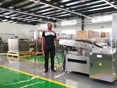 Tablet and Oral Liquid Filling Line for Customer in Tanzania